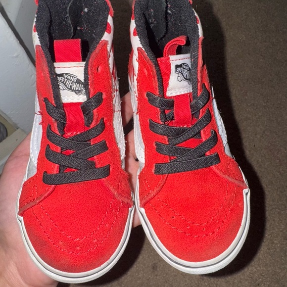Vans Ferocious Flame SK8-Hi Zip TODDLER - Picture 3 of 4